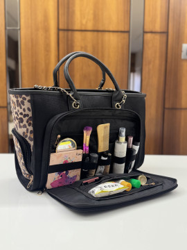 32 POCKET PREMIUM LUXE BLACK CHEETAH 