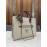 CHAIN TOTE CREAM CHEETAH DAIMOND