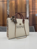 SHOES POCKET CREAM CHEETAH DAIMOND