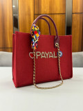 SHOE POCKET RED DAIMOND INITIAL