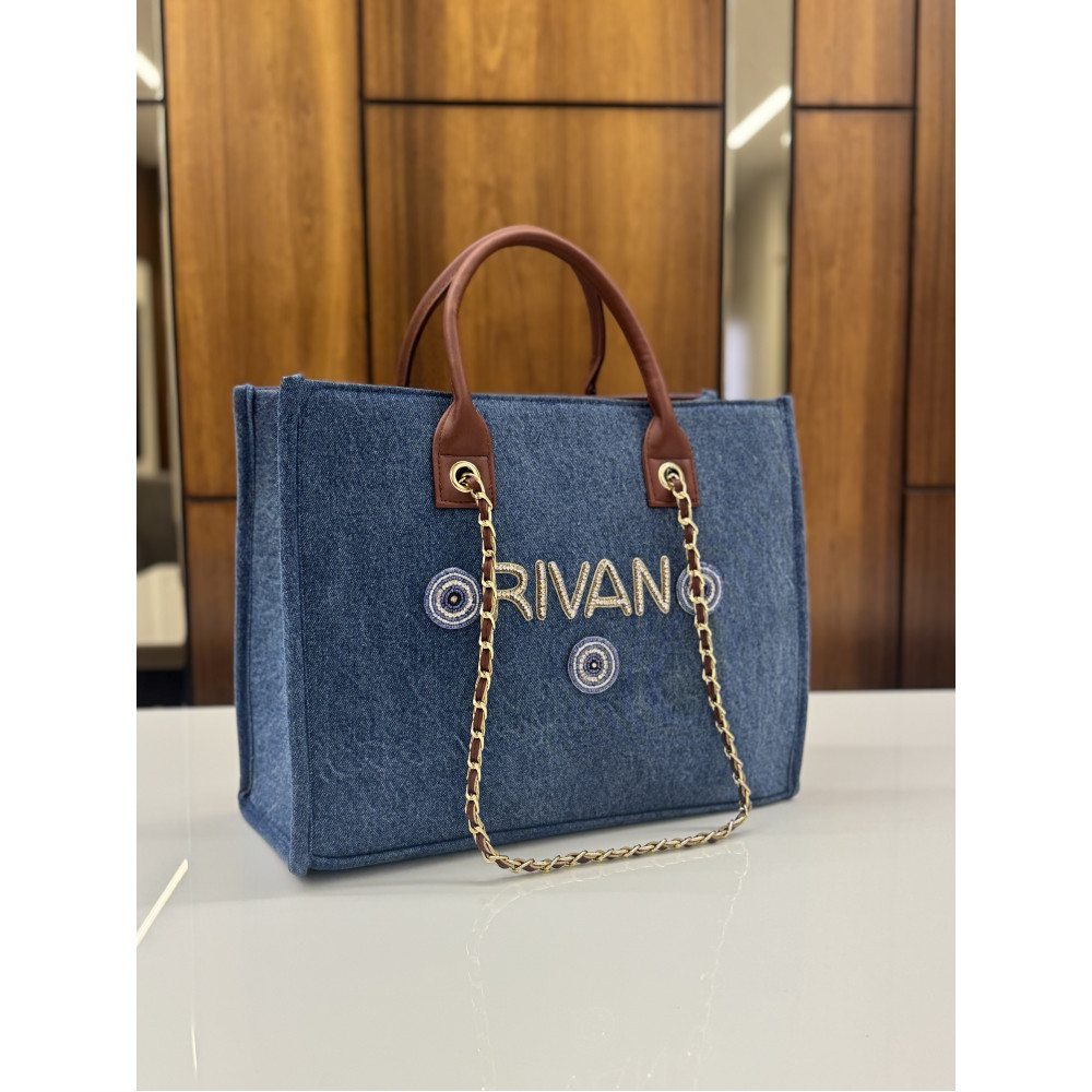 SHOE POCKET DENIM DAIMOND 