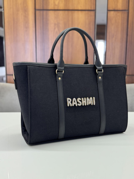 BOSS LADY TOTE BLACK