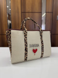 BOSS TOTE CREAM CHEETAH 