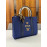 CANVAS BLUE TOTE