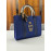 CANVAS BLUE TOTE