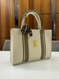 CANVAS CREAM TOTE