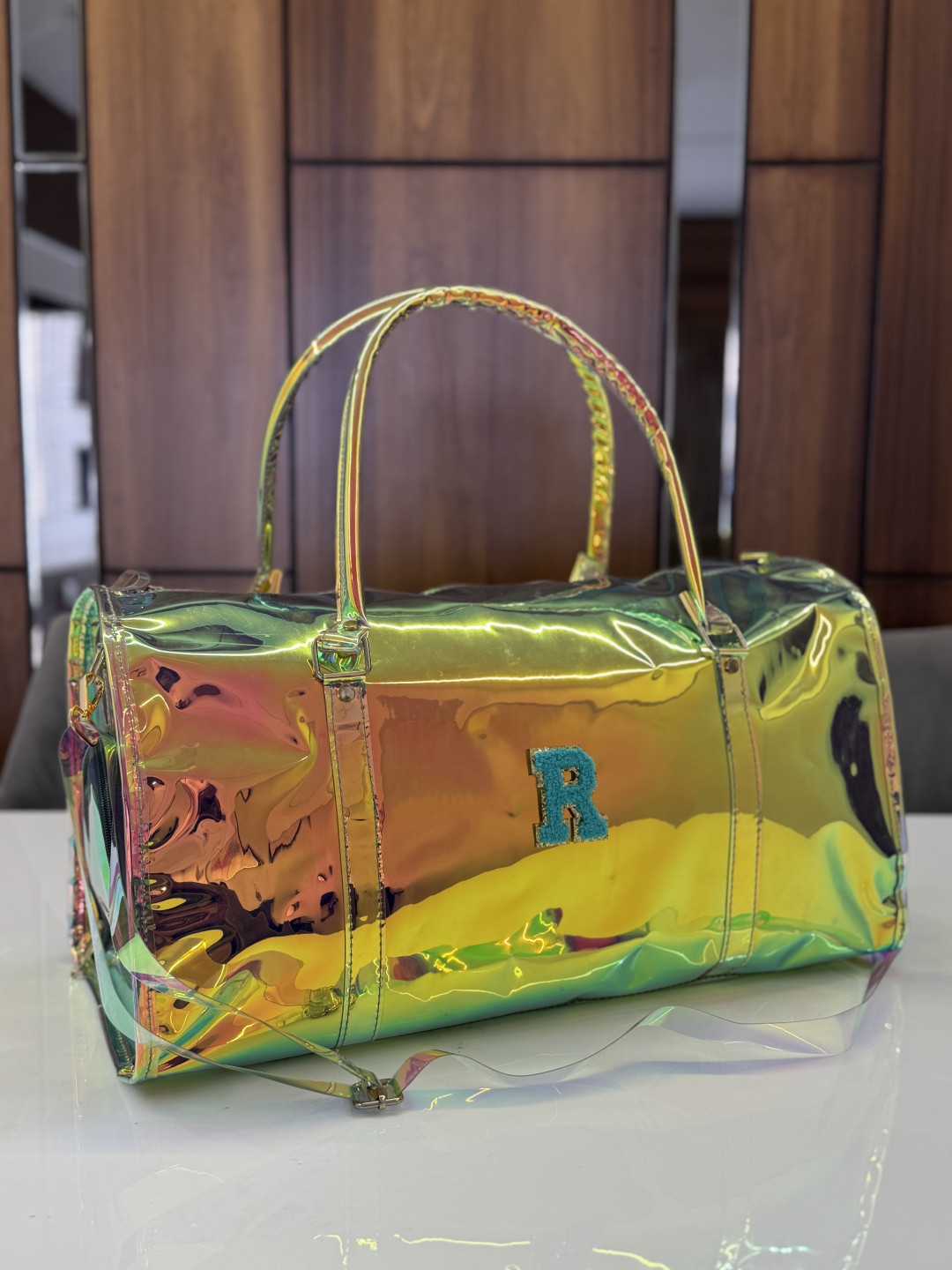 HOLOGRAPHIC DUFFLE
