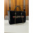 SHOE LUXE B/W  TOTE