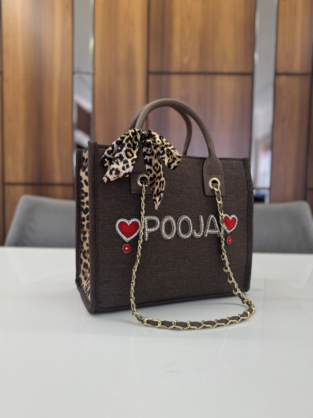 MINI BOX BROWN CHETHA