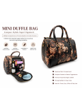 BROWN BLOSSOM MINI DUFFLE