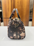 BROWN BLOSSOM MINI DUFFLE