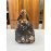 BROWN BLOSSOM MINI DUFFLE