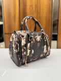 BROWN BLOSSOM MINI DUFFLE