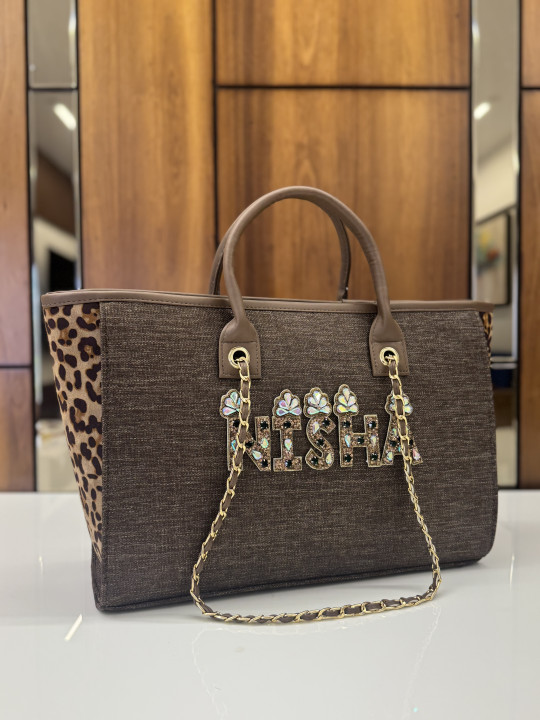 PREMIUM LUXE BROWN CHEETAH