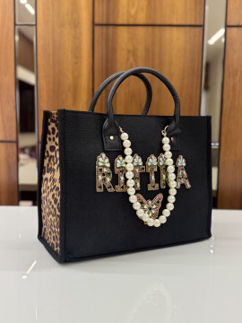 BLACK CHEETAH PREMIUM WITH PEARL HANDLE