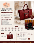  MAROON MAJESTY TOTE