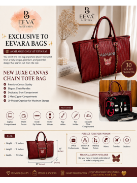  MAROON MAJESTY TOTE