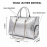 EEVARA SILVER LUXE TOTE