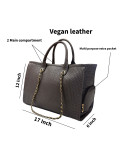 32 POCKETS GREY AURA TOTE