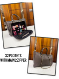 32 POCKETS GREY AURA TOTE