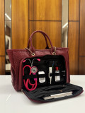  32 POCKET MAROON MAJESTY TOTE