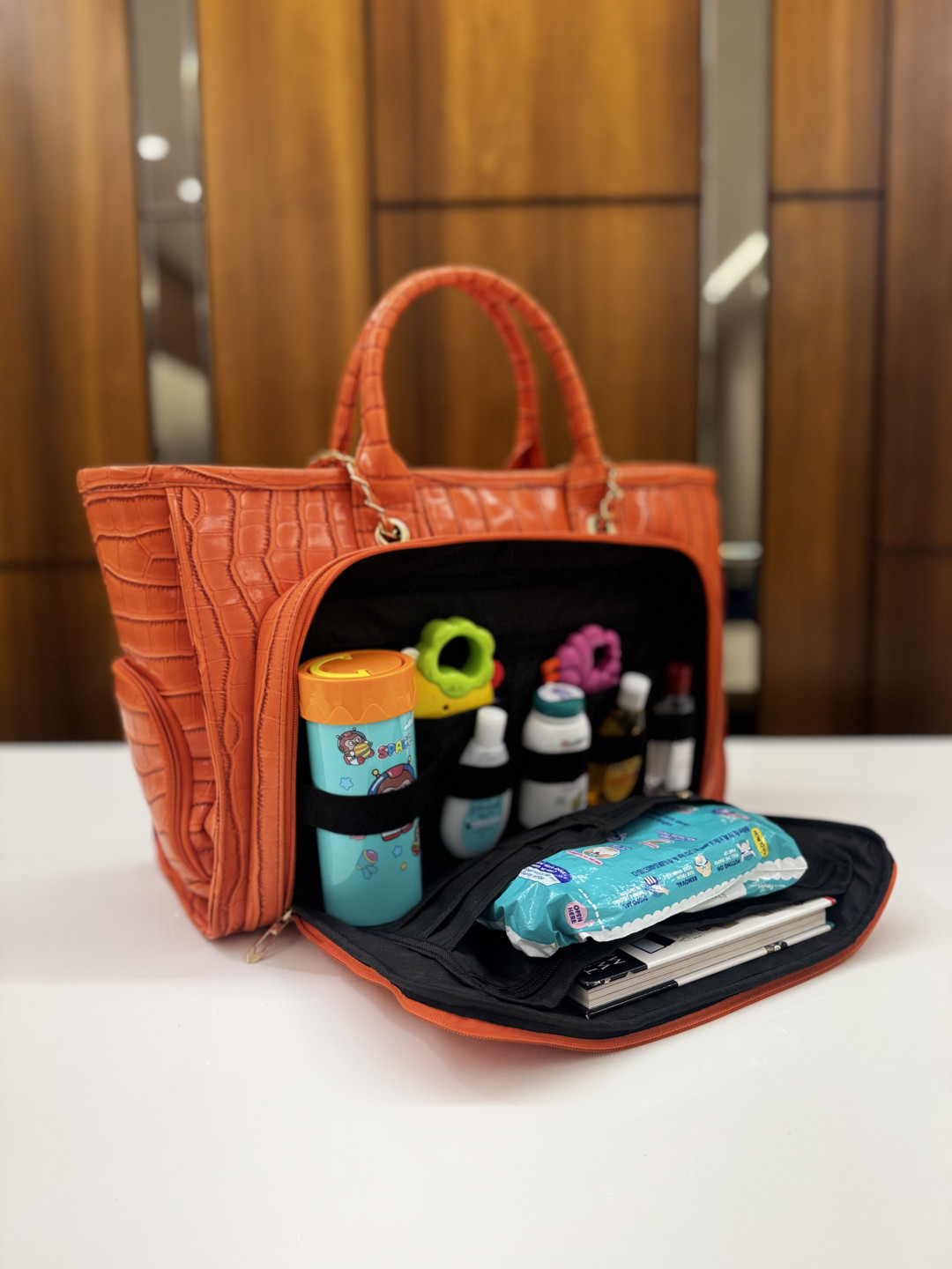 Sienna Croc Tote