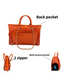 Sienna Croc Tote
