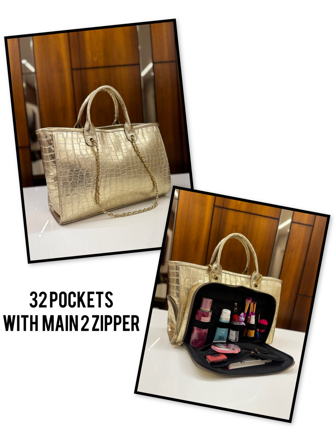 GOLDEN MUSE TOTE